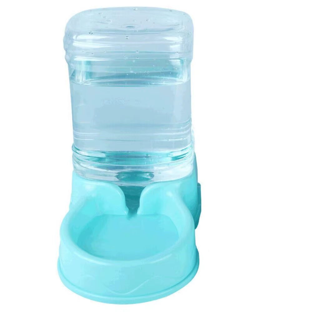 3.8L Automatic Pet Feeder Large Cat Dog Food Dispenser Water Fountain Drink Bowl