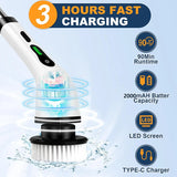 8-in-1 Cordless Electric Cleaning Brush - 50% OFF