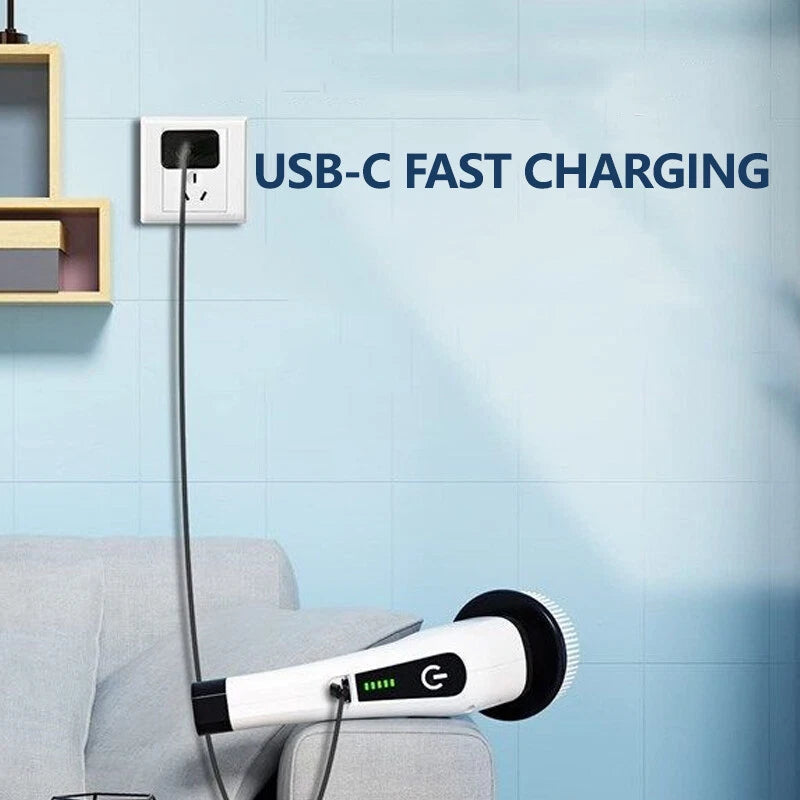 8-in-1 Cordless Electric Cleaning Brush - 50% OFF
