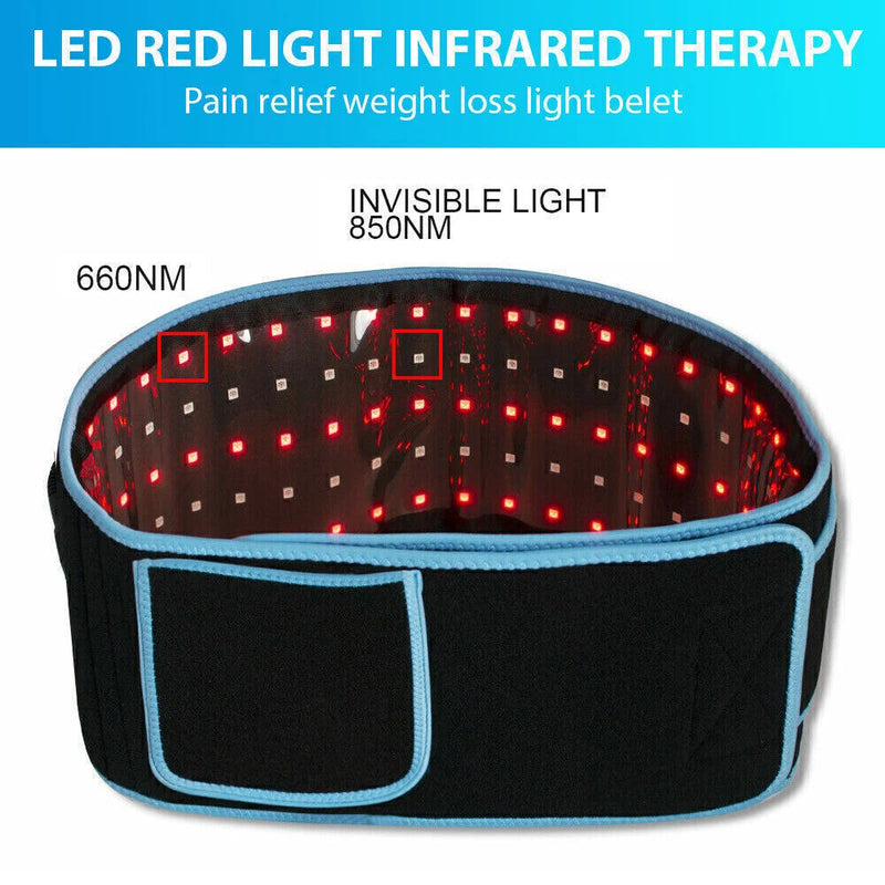 Red Light Therapy - Infrared Light Therapy Wrap Belt Pain Relief - 50% OFF