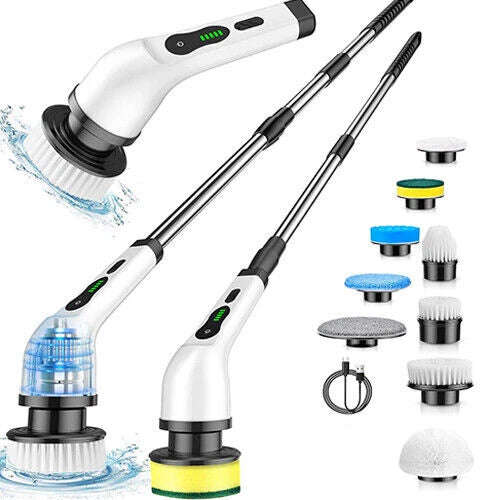 8-in-1 Cordless Electric Cleaning Brush - 50% OFF
